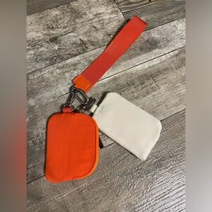 Double pouch wristlet